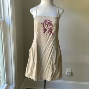 Every day summer dress with special hand painted design.